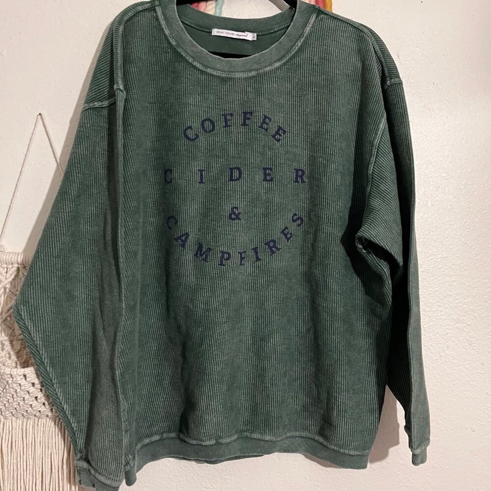 ribbed sweater